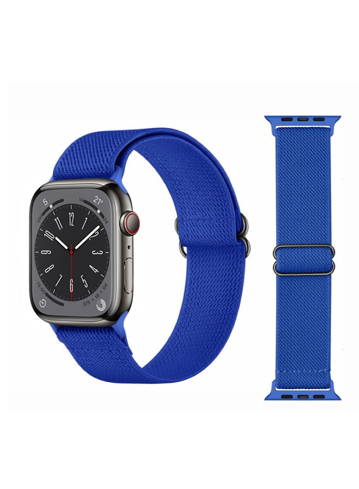 Perfii Solid Adjustable Braided Solo Replacement Band for Apple Watch 49\/45\/44\/42mm Series Ultra\/8\/7\/6\/SE\/5\/4\/3 waterproof screen protector for apple watch case 6 5 4 3 38mm 40mm 44mm 42mm not tempered soft glass film for iwatch 4 5 6 se
