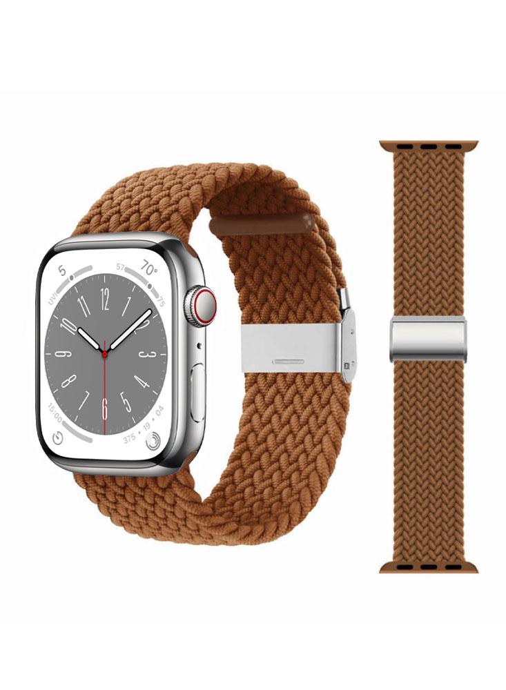 Perfii Adjustable Braided Solo Loop Replacement Band For Apple Watch 49\/45\/44\/42mm Series Ultra\/8\/7\/6\/SE\/5\/4\/3 solo loop strap for apple watch band 44mm 40mm iwatch band 42mm 38mm elastic braided nylon wristband apple watch 6 5 4 3 2 1 se