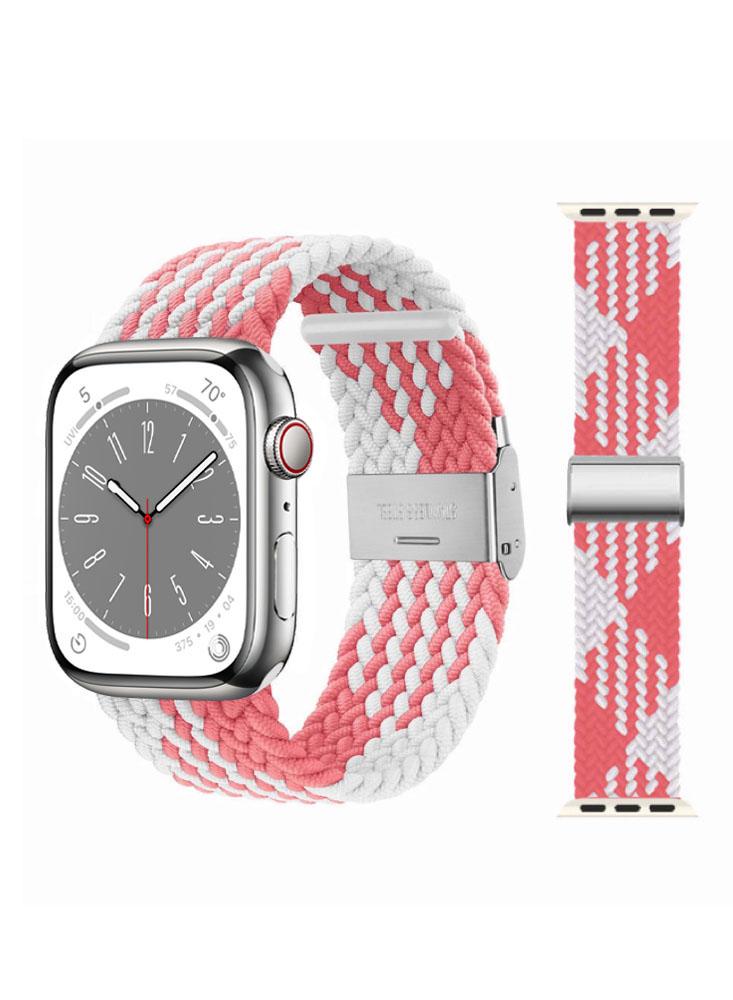 Perfii Adjustable Braided Solo Loop Replacement Band For Apple Watch 49\/45\/44\/42mm Series Ultra\/8\/7\/6\/SE\/5\/4\/3 golding melanie the replacement