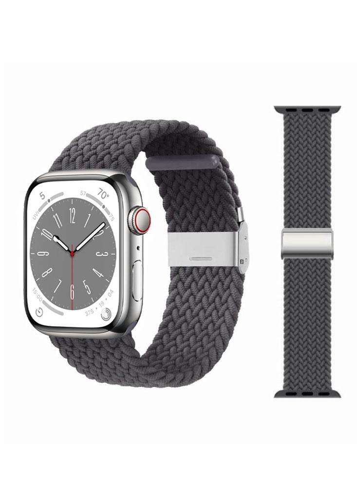 Perfii Adjustable Braided Solo Loop Replacement Band For Apple Watch 49\/45\/44\/42mm Series Ultra\/8\/7\/6\/SE\/5\/4\/3 20mm 22mm band for samsung galaxy watch 4 nylon braided solo loop strap for galaxy watch 4 classic 42mm 46mm amazfit gts 2