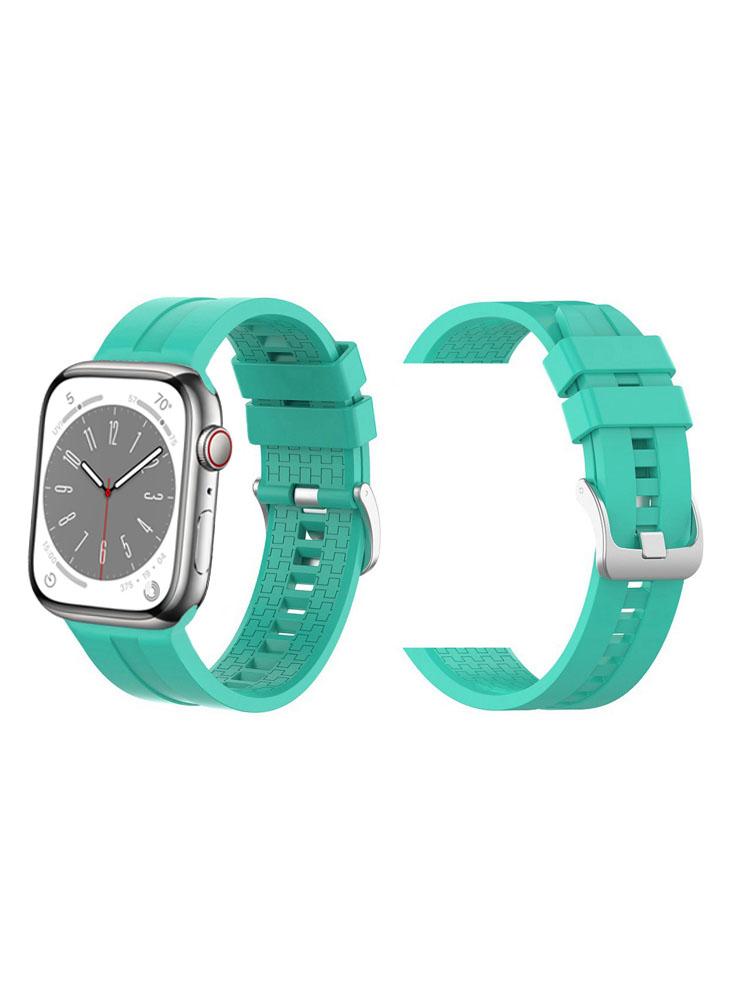 Perfii Silicone Replacement Band For Apple Watch 49, 45, 44, 42 mm Series Ultra 8 7 6 5 4 SE 2020 huami amazfit neo strap wristband silicone strap two color watch accessories