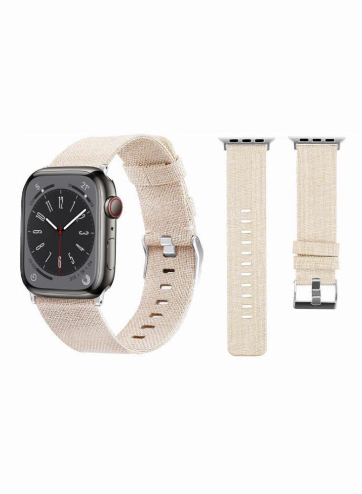 цена Perfii Fabric Replacement Band For Apple Watch 49/45/44/42mm Series Ultra/8/7/6/5/4/SE