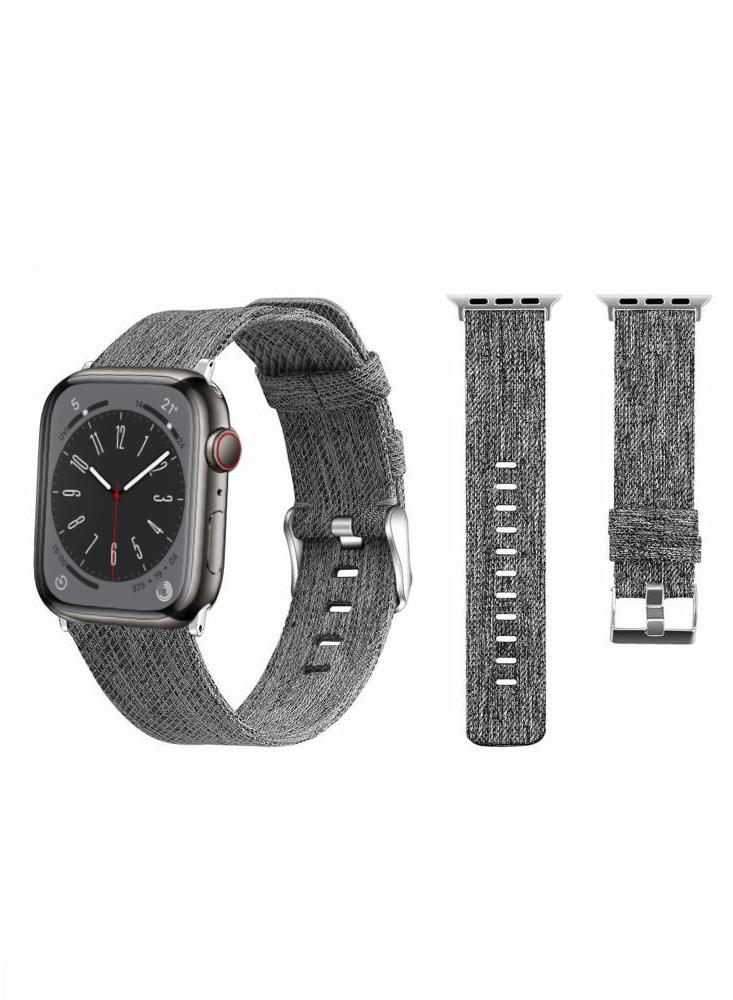 цена Perfii Fabric Replacement Band For Apple Watch 49/45/44/42mm Series Ultra/8/7/6/5/4/SE