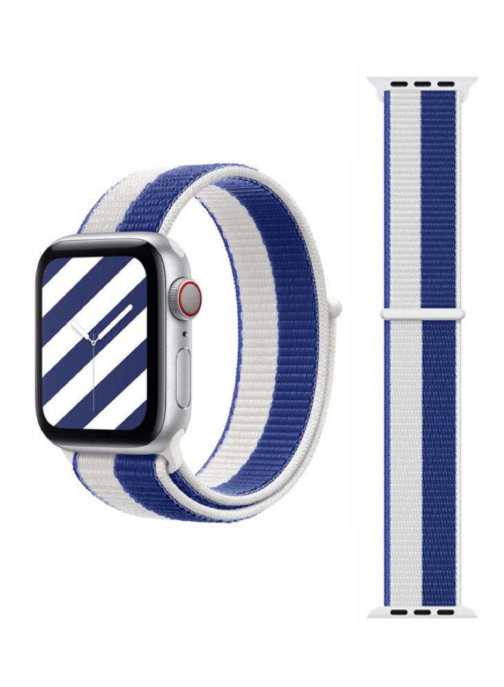 Perfii Flag Nylon Loop Replacement Band For Apple Watch 41\/40\/38mm Series 8\/7\/6\/5\/4\/SE carburetor replacement for fit for briggs