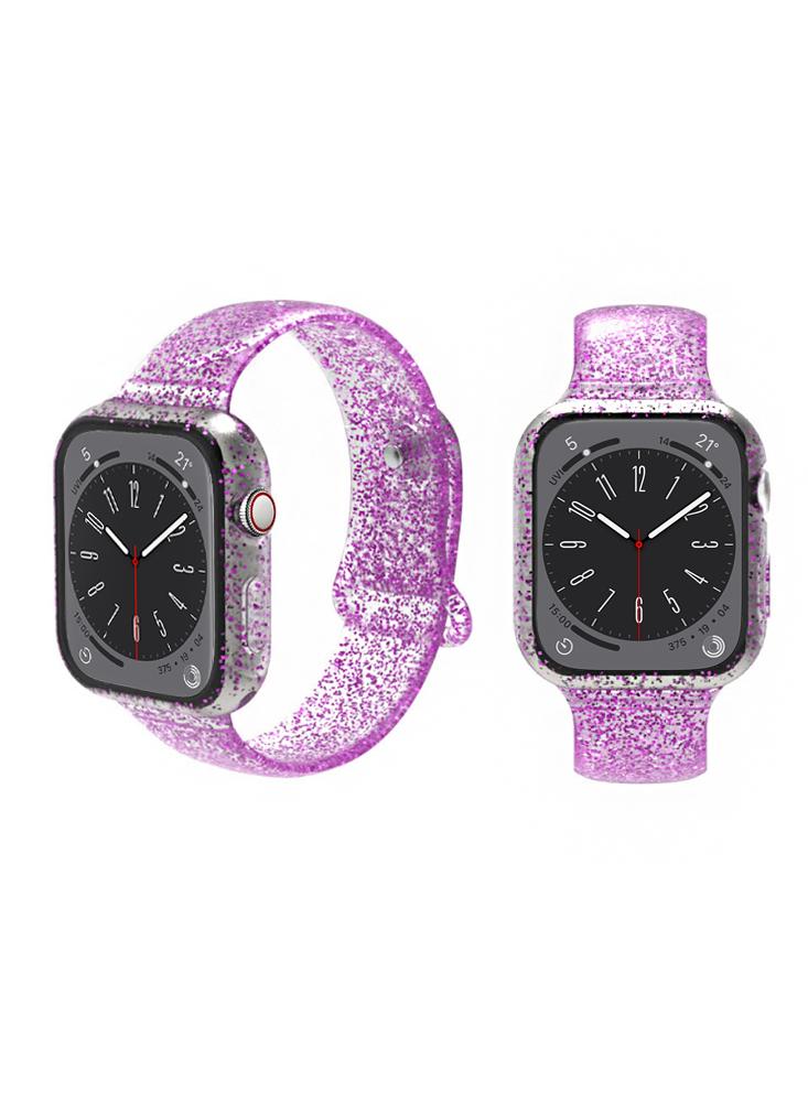 Perfii Solid Case Replacement Band For Apple Watch 49/45/44/42mm Series Ultra/8/7/6/5/4/SE цена и фото