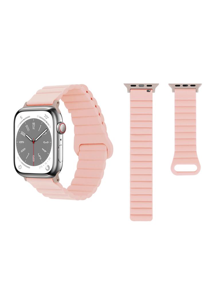 Perfii Silicone Loop Replacement Band For Apple Watch 49/45/44/42mm Series Ultra/8/7/6/5/4/SE soft silicone compatible for apple pencil case compatible for ipad tablet touch pen stylus protective sleeve cover anti lost
