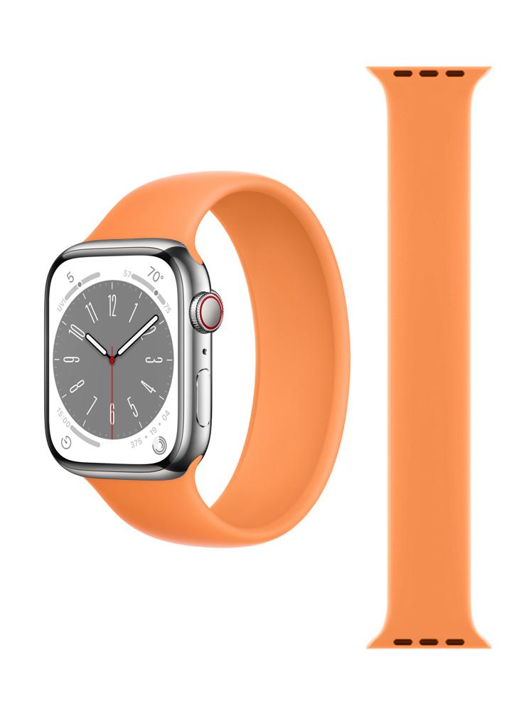 Perfii Silicone Loop Replacement Band For Apple Watch 41/40/38mm Series 8/7/6/5/4/SE Small