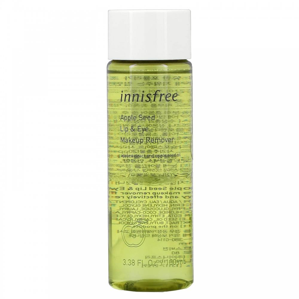 innisfree clarifying emulsion with bija seed oil INNISFREE APPLE SEED LIP AND EYE REMOVER 100ML