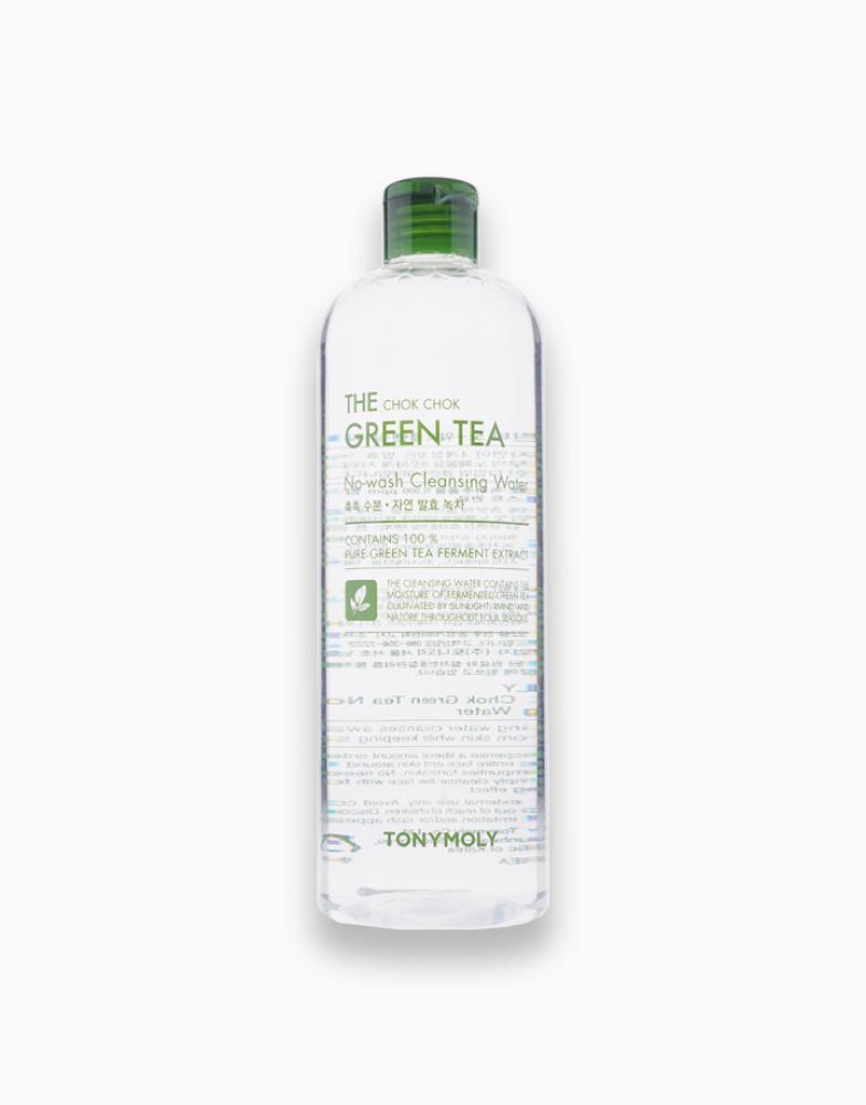 TONYMOLY THE CHOK CHOK GREEN TEA CLEANSING WATER 500 ML xuerouyar green tea cooling cleansing mud mask 100 g