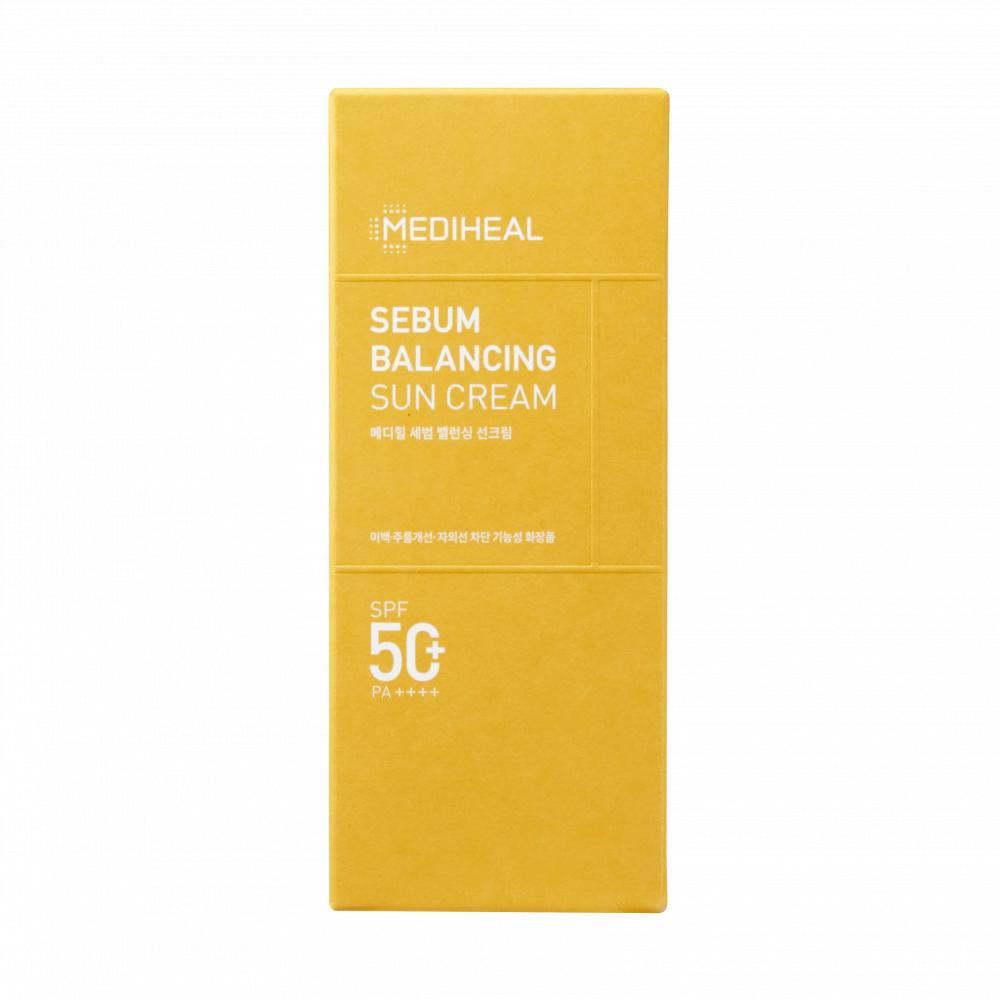 Mediheal Sebum Balancing Sun Cream 50 ml балансирующий крем the skin house natural balancing cream 50 мл
