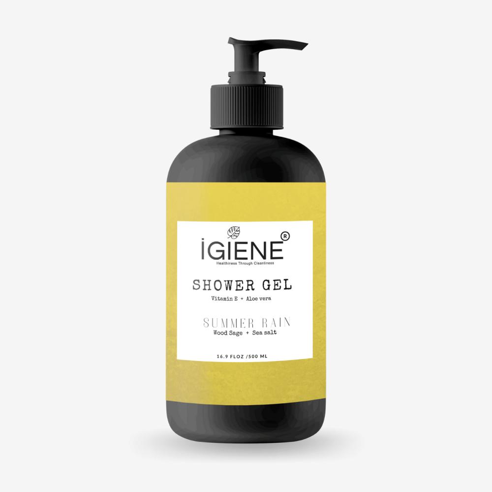 IGIENE Shower Gel - Summer Rain - 500 ml avene body shower gel for sensitive skin 500 ml