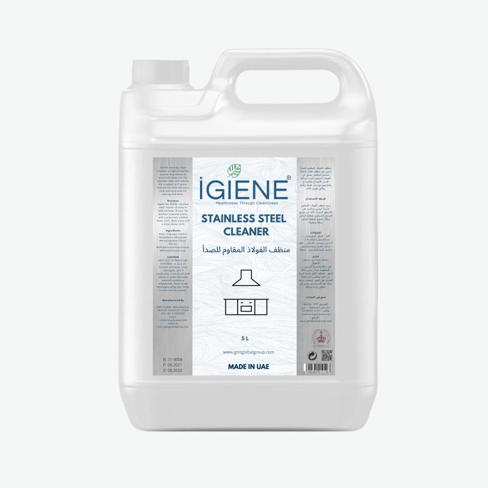 weiman 17 oz stainless steel cleaner and polish IGIENE Stainless Steel Cleaner - 5 L