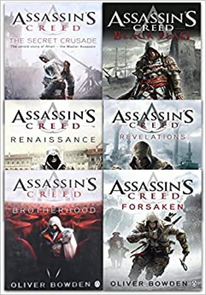 Assassins Creed 6 Books Collection Set 