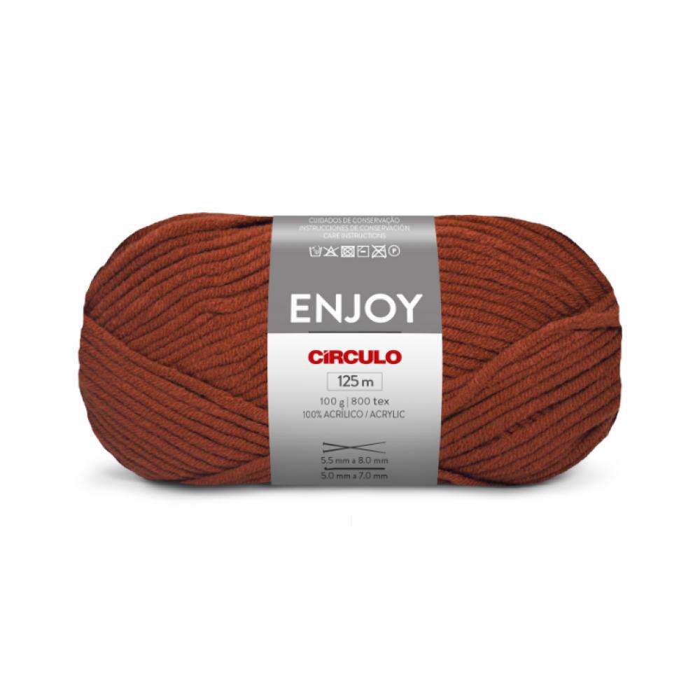 Circulo Enjoy Yarn - Cultura (7853) 1 roll cotton yarn for knitting string dyed crochet yarn for handmade projects great for weaving embroidery diy crafts dropship