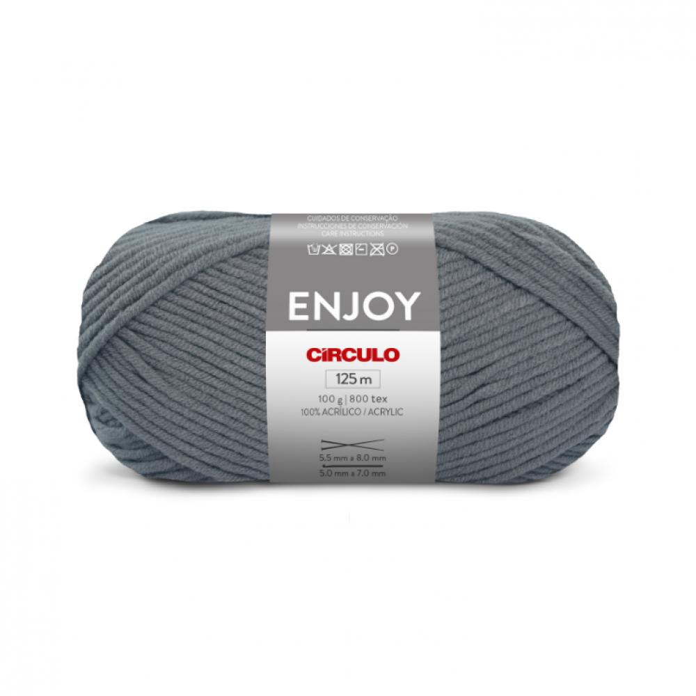 Circulo Enjoy Yarn - Lancaster (8254) 1 roll cotton yarn for knitting string dyed crochet yarn for handmade projects great for weaving embroidery diy crafts dropship