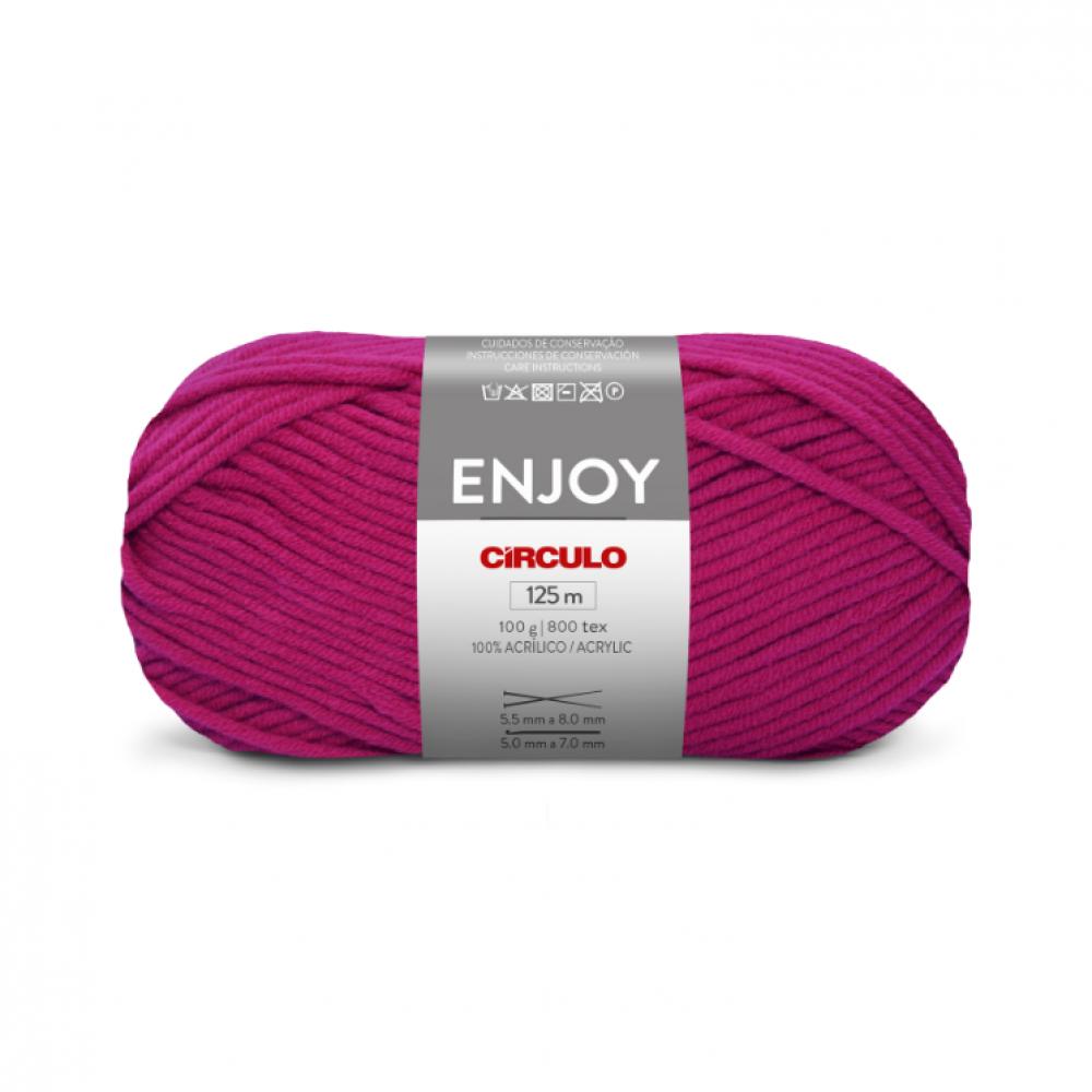 Circulo Enjoy Yarn - Rosa Vibrante (3562) 3562