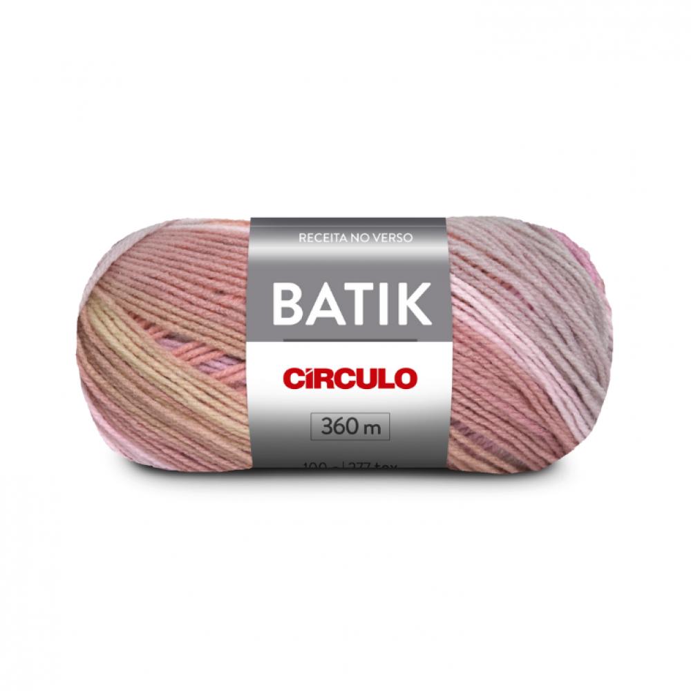 Circulo Batik Yarn - Agua de Cheiro (9735) lace line diy colorful thin lace yarn crochet yarn 100% cotton yarn hand knitting thread sewing machine line knitting clothes