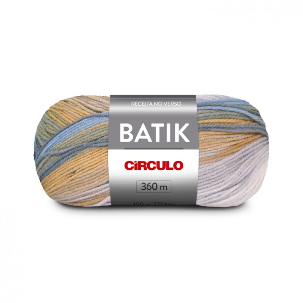 Circulo Batik Yarn - Azul Rei (9511) circulo batik yarn granito 9509