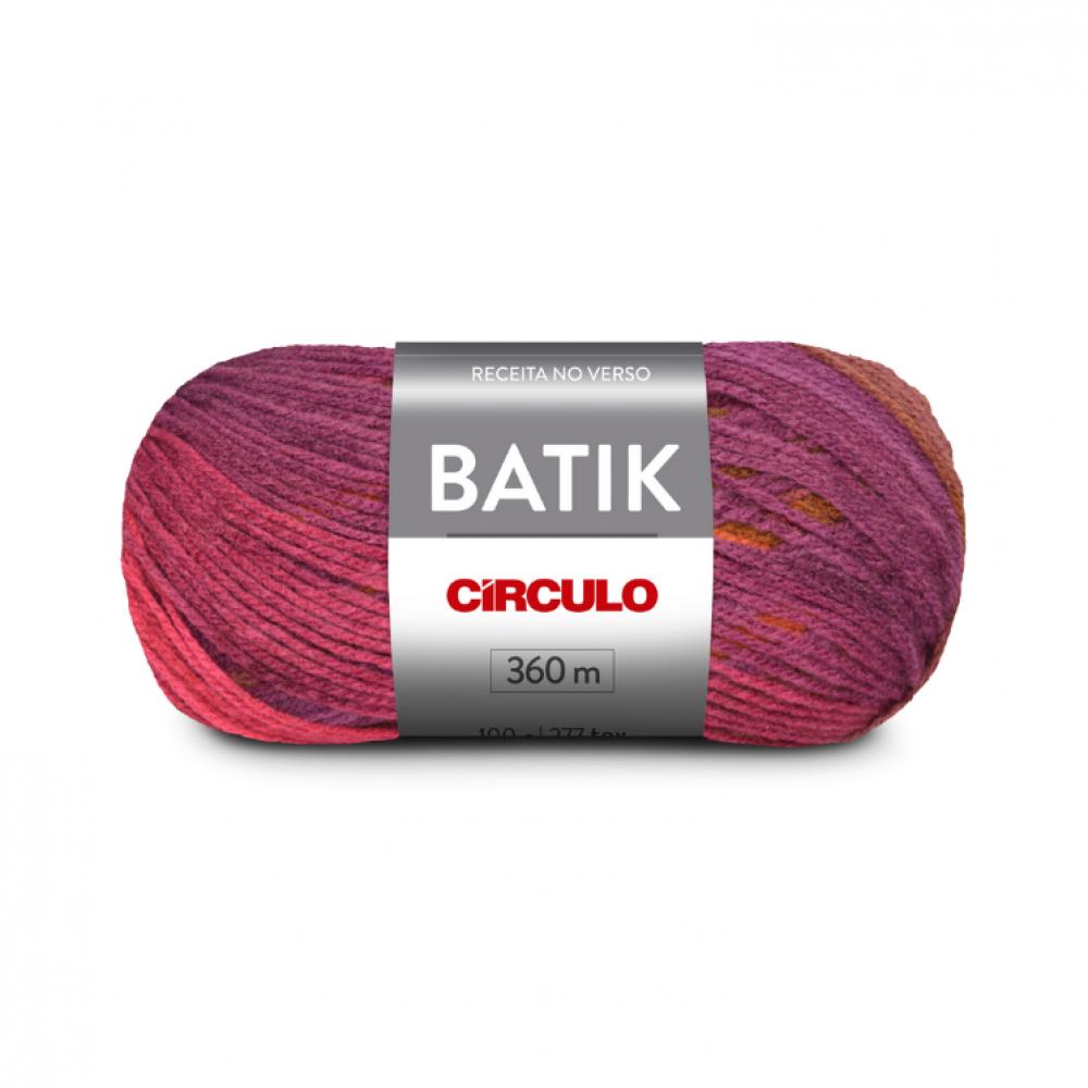 Circulo Batik Yarn - Caqui (9306) circulo batik yarn ameixa 9505