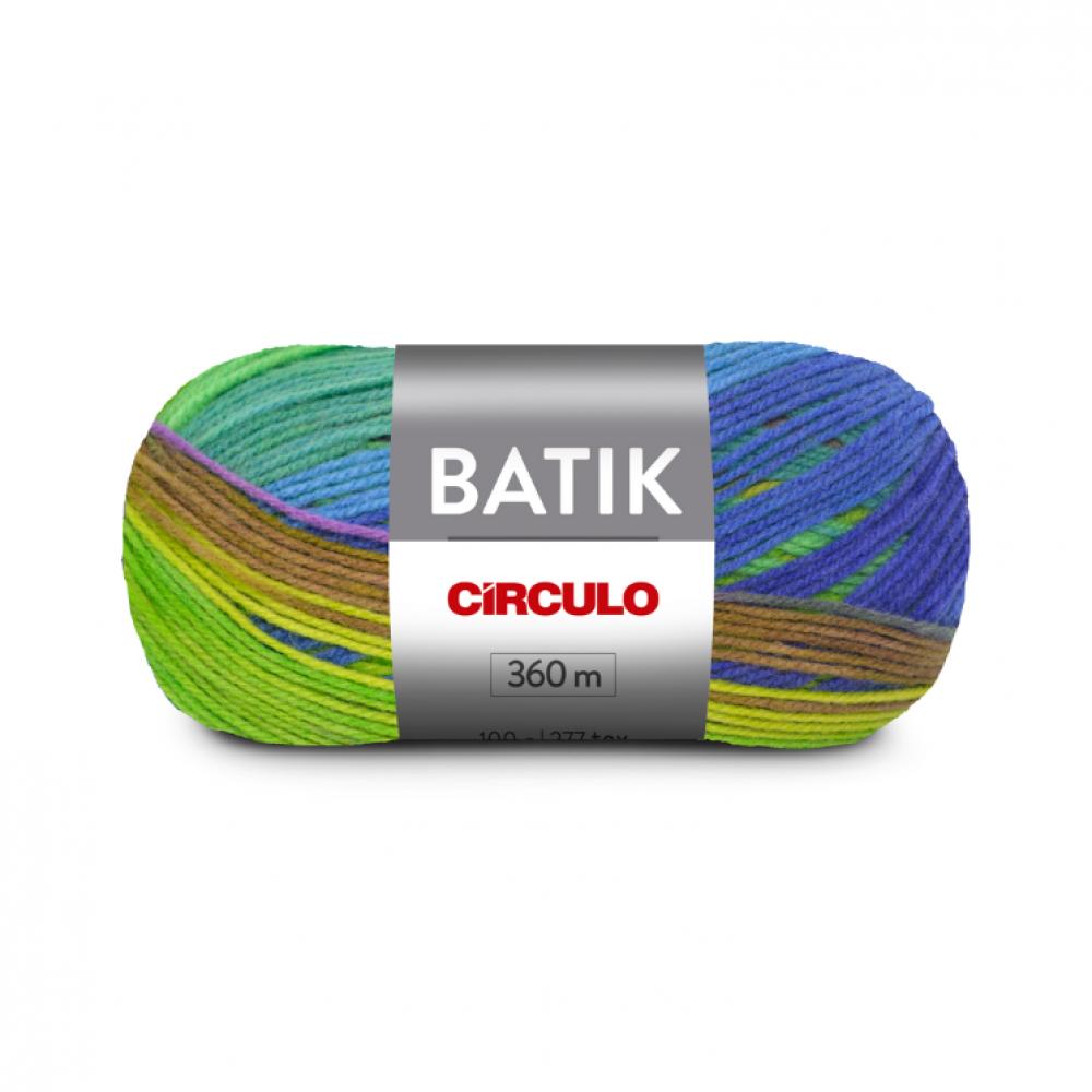 circulo batik yarn amuleto 9172 Circulo Batik Yarn - Colibri (9965)