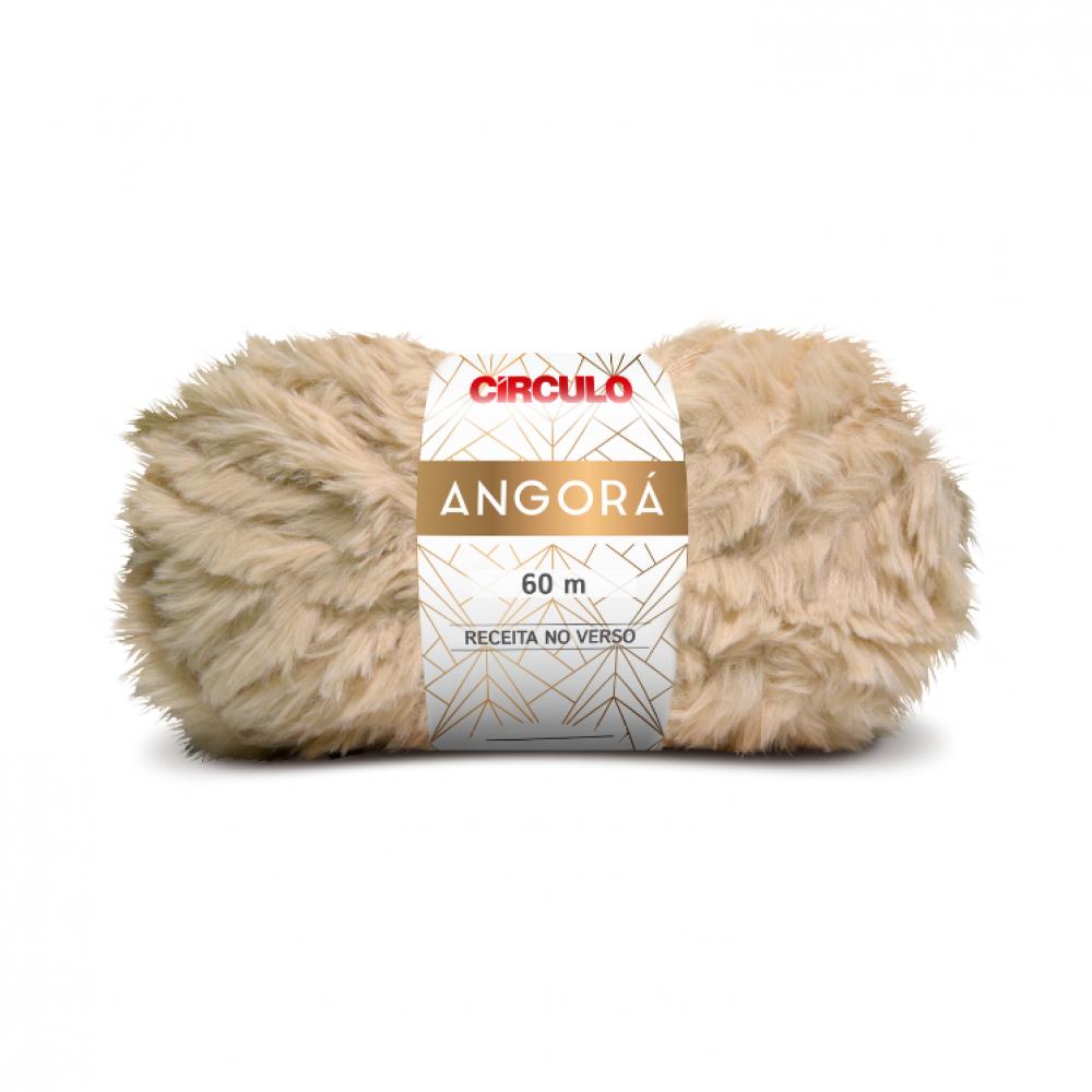 Circulo Angora Yarn - Atacama (7134) 10cm fur ball key chain fur pompoms hat winter hats fur pom pom for shoes bag accessories with buttons