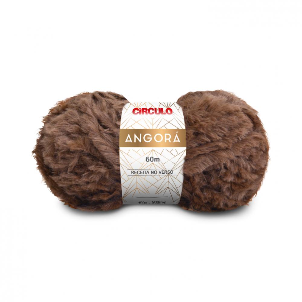 цена Circulo Angora Yarn - Lenha (7294)
