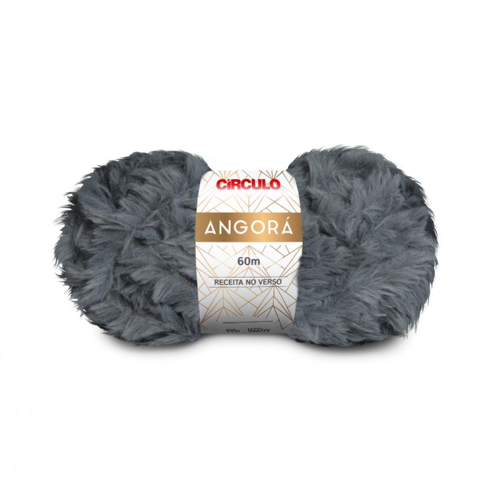 Circulo Angora Yarn - Viga (8842) one pair fluffy faux fur furry scrunchies soft hand made fur elastic hair bands ring for ladies hair ties women s accessories
