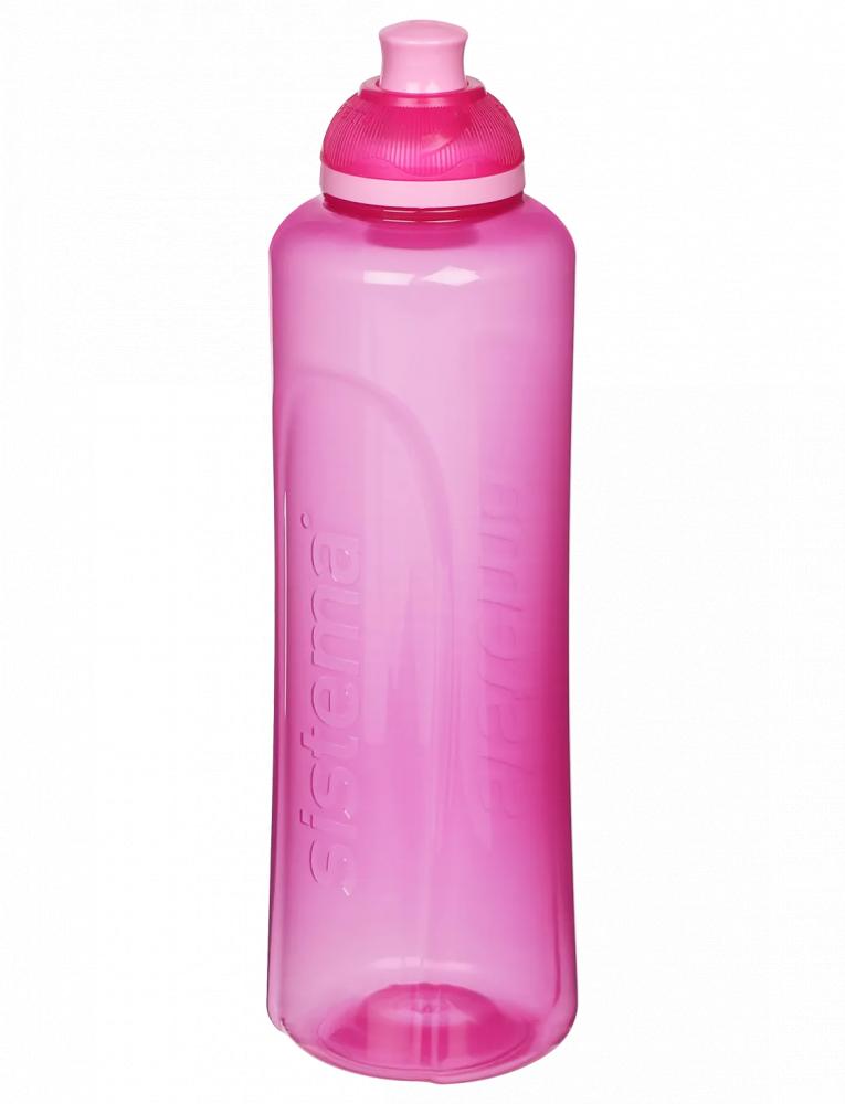 Sistema Swift Squeeze Pink Bottle 480ML sistema 800 ml tritan infuser water bottle purple