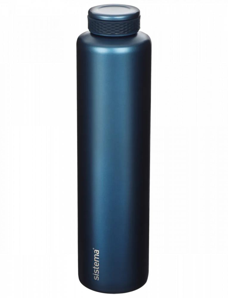 Sistema Chic Stainless Steel Blue Bottle 600 ml gstorm double layer stainless steel leak proof water bottle with premium look and capacity 500ml black