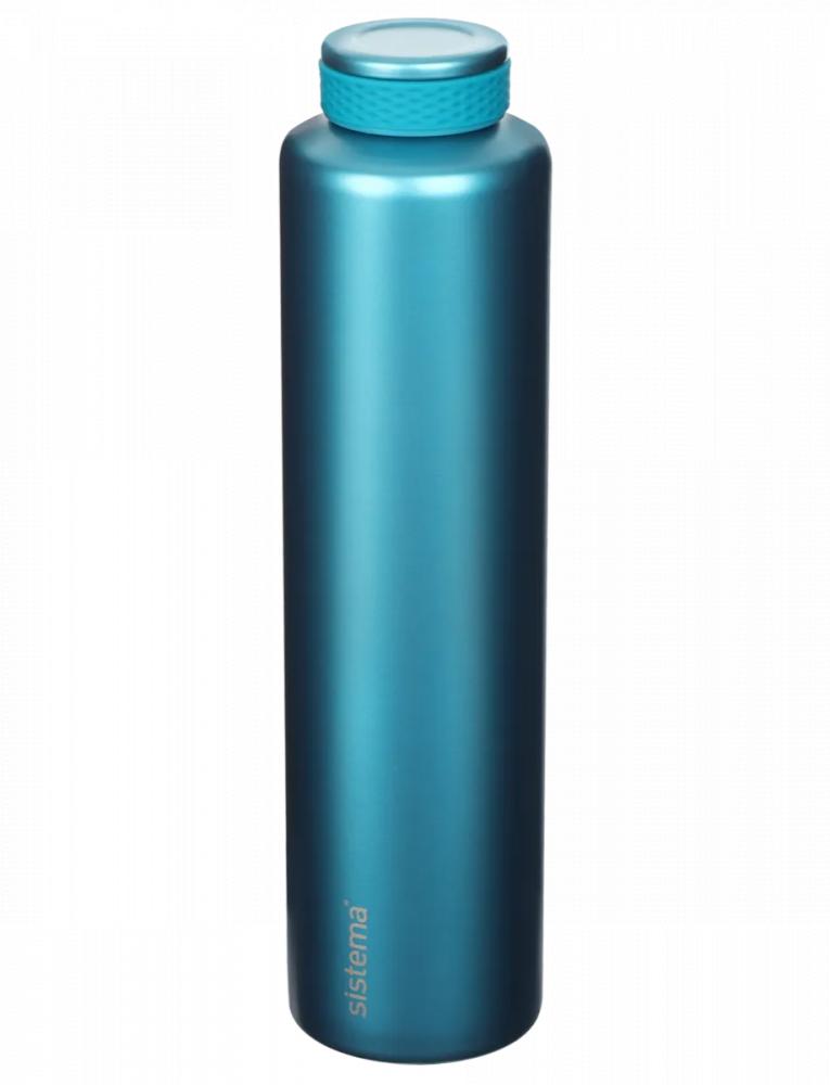 Sistema Chic Stainless Steel Teal Bottle 600 ml цена и фото