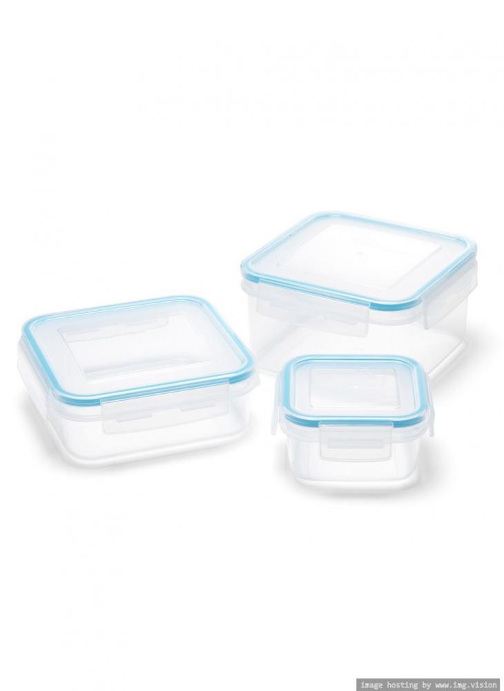 Homesmiths - Pop-up Rectangle Food Container - 2.3L