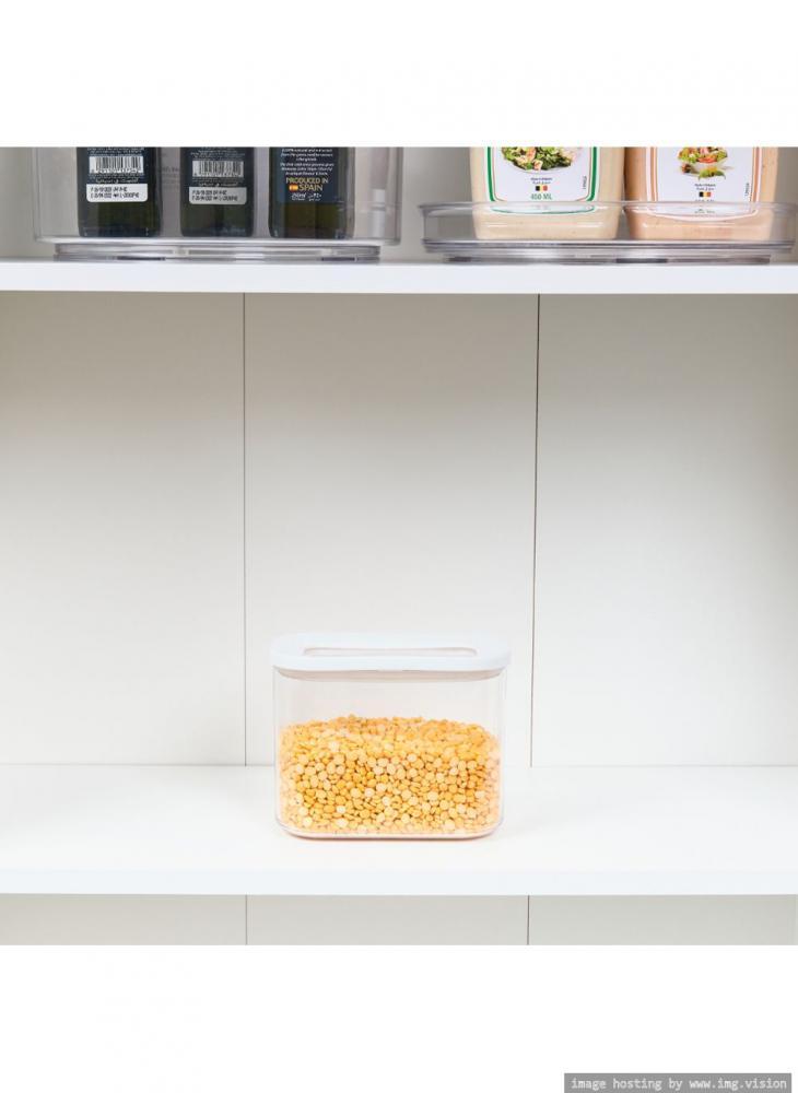 Homesmiths 1 Liter Airtight Food Storage Clear you can upcycle and craft