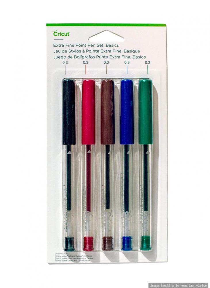 Cricut Explore and Maker Extra Fine Point Pens Pack of 5 cricut ultimate fine point pen set 30 pkg