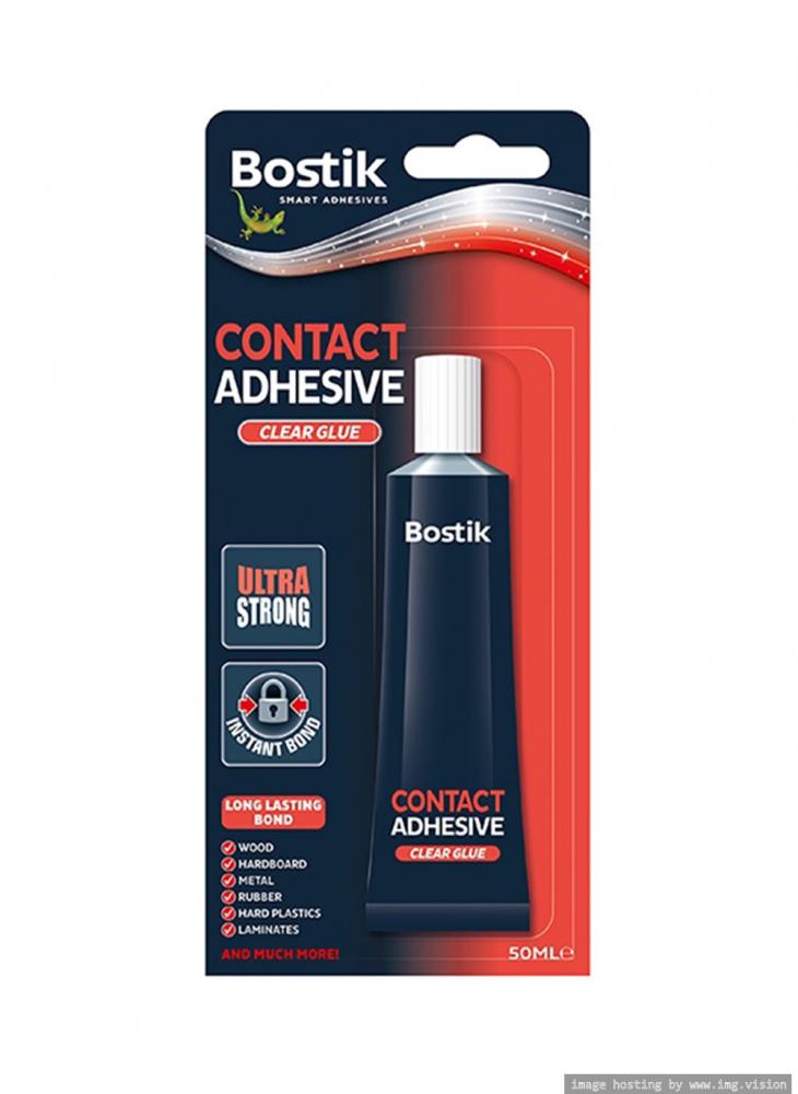 Bostik 50ML Contact Adhesive agptek cable clips adhesive tapes 110 pcs