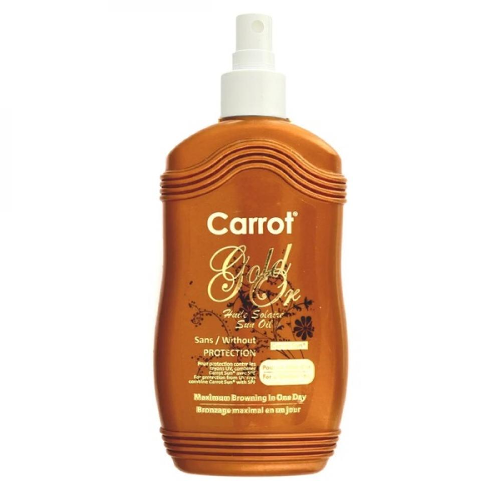 Carrot Sun Gold Sun Oil Spray 200Ml масло для тела zeitun body oil with lemon and wheat germ oil 100 мл