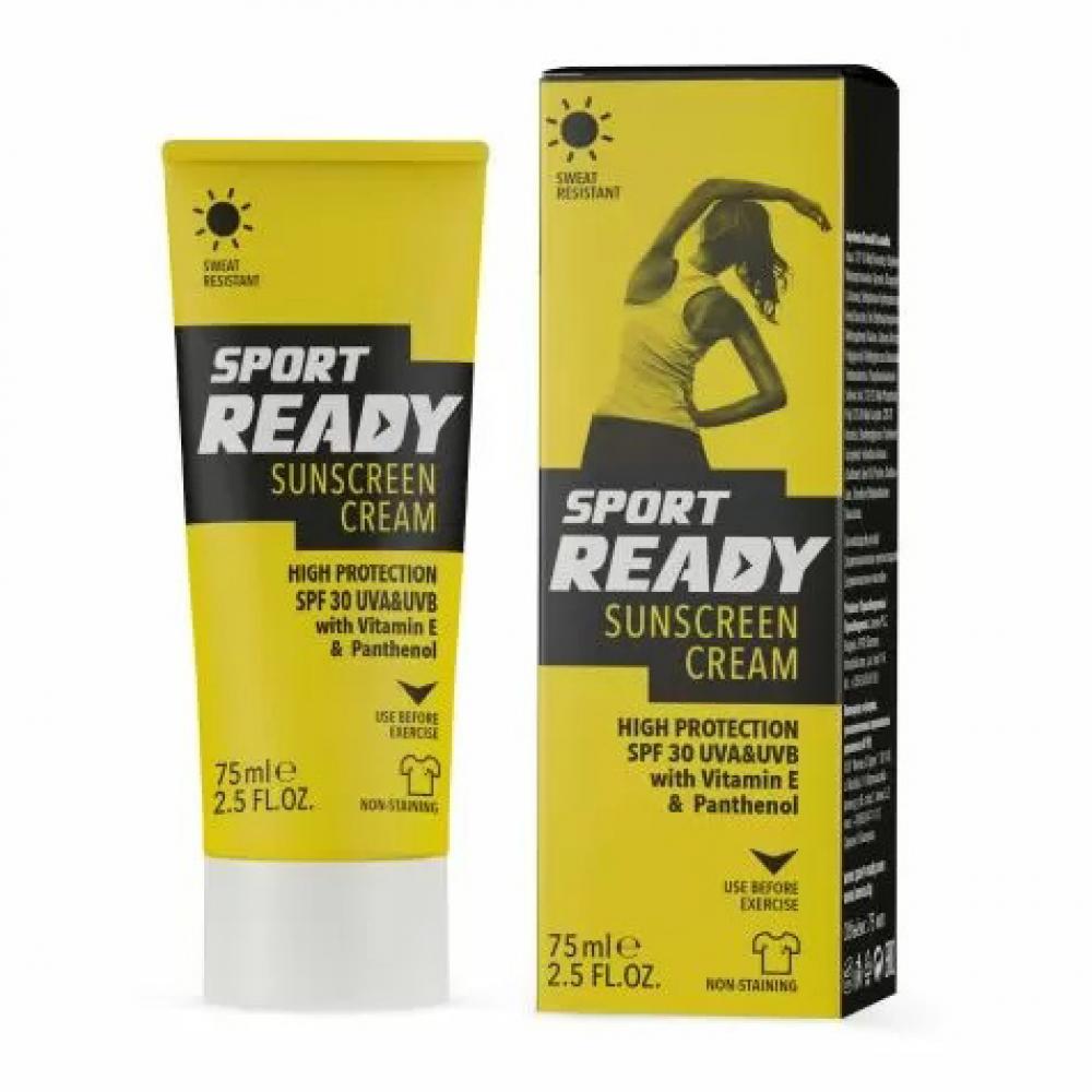 Sport Ready Sunscreen Cream 75Ml beauty body skin care facial sunscreen cream spf max 45 oil free radical scavenger anti oxidant uva uvb sunblock creme clareador