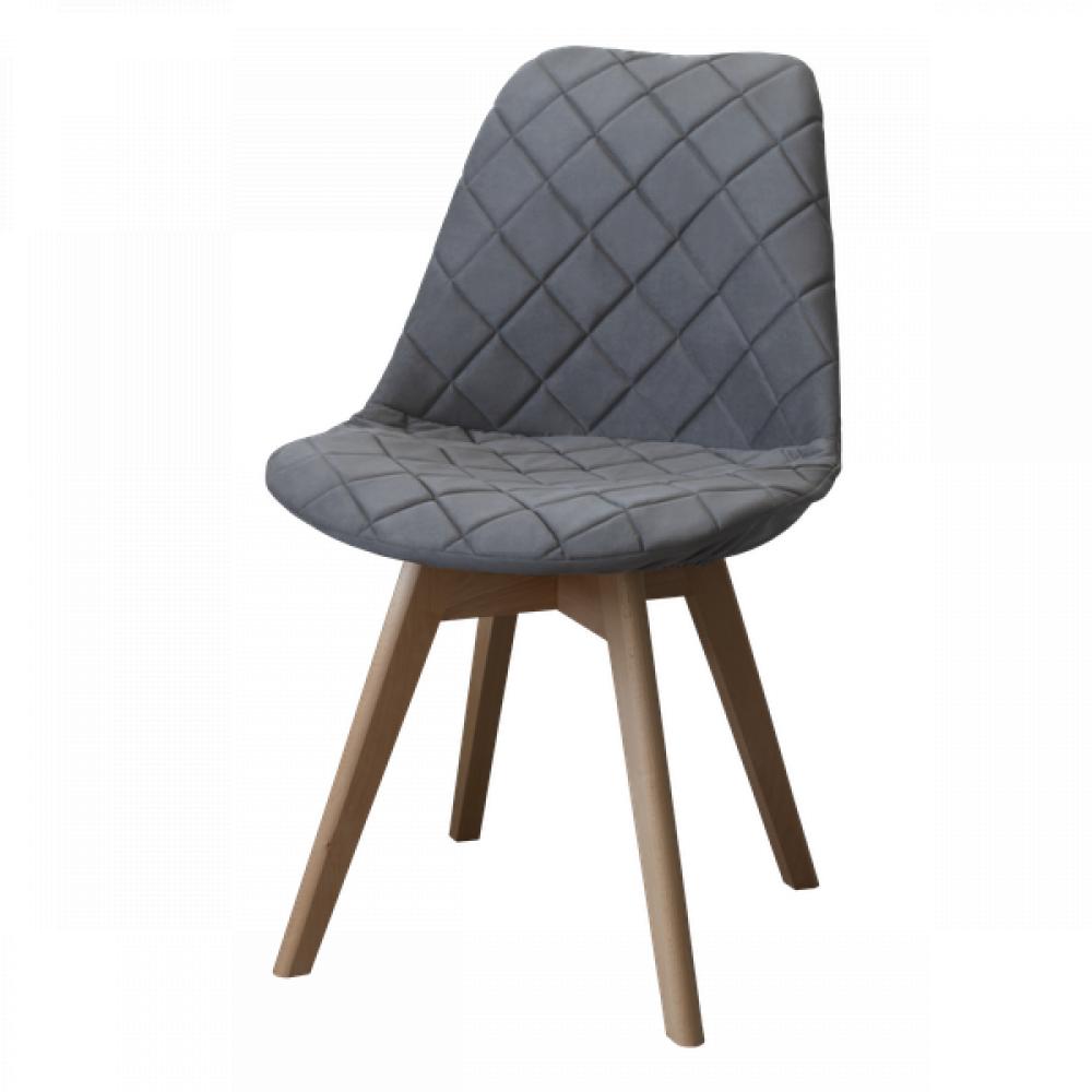 Cover For Chair With Backrest Frankfurt, Grey, Stitching 06