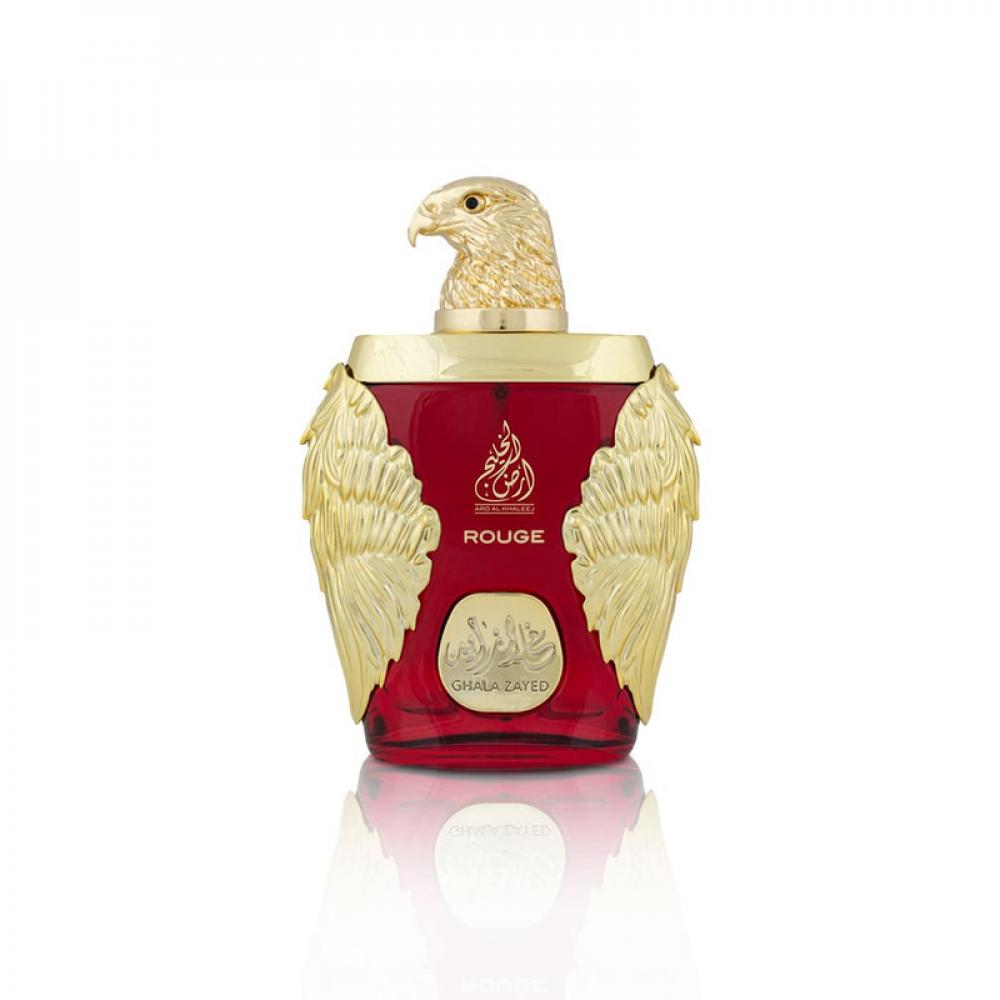 Ard Al Khaleej Ghala Zayed Luxury Rouge For Men Eau De Parfum, 100ml hot brand perfume men high quality eau de toilette woody floral and fruity notes long lasting fresh fragrance parfum for men