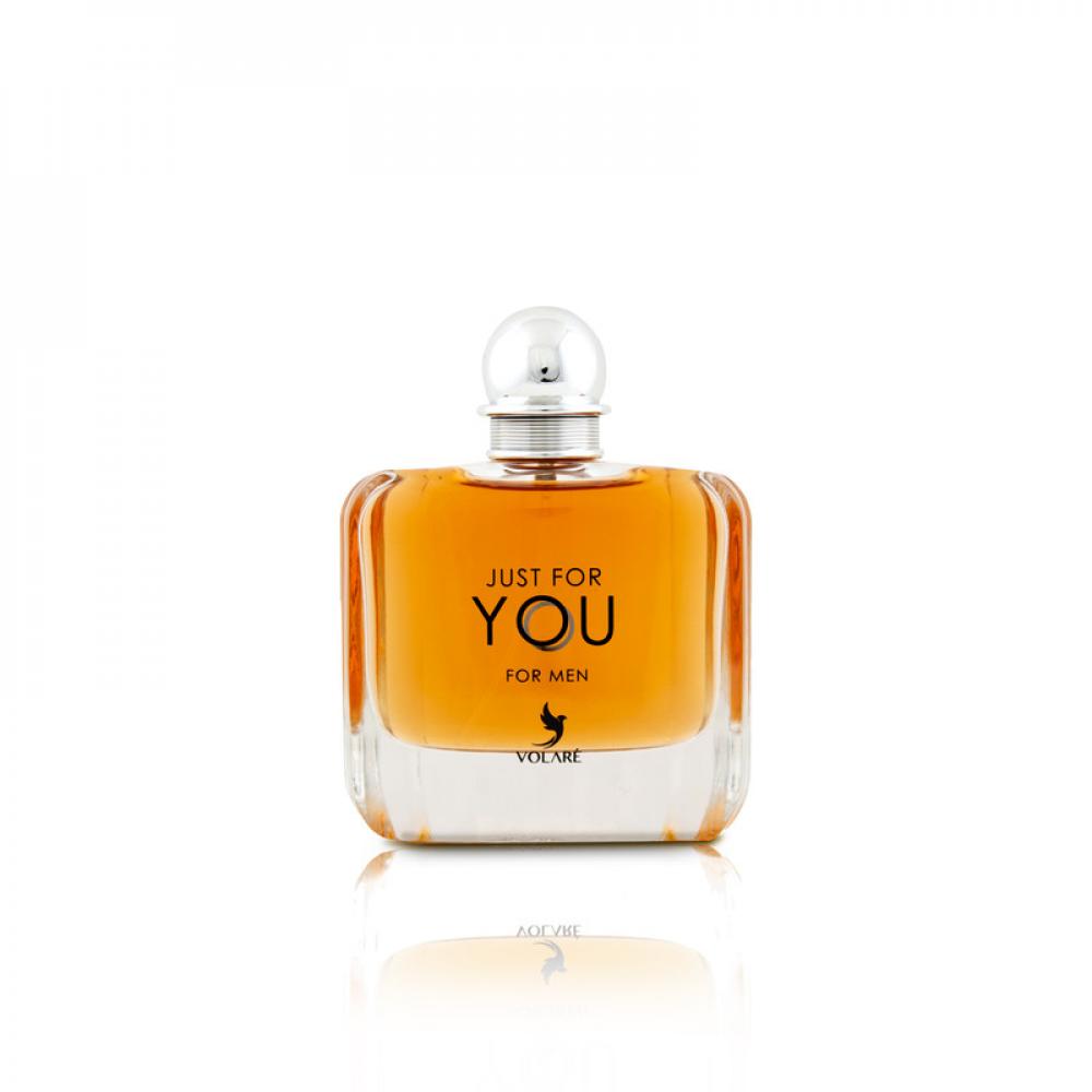 Just For You by Volare for Men, Eau de Toilette, 100ml borjomi in glass bottle 0 5 x 12