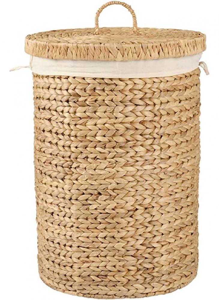Homesmiths Round Water Hyacinth Laundry Hamper Dia-44 x 62 cm wan long shang wendy the rice in the pot goes round and round