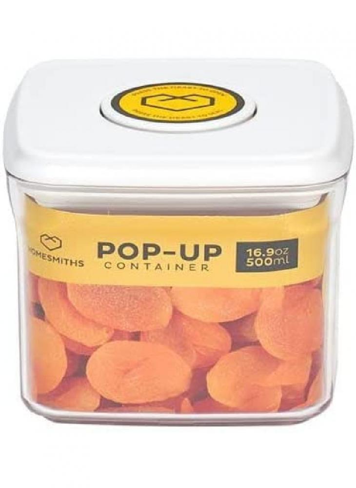Homesmiths Pop-up 500ML Square Food Container homesmiths pop up 850ml square food container