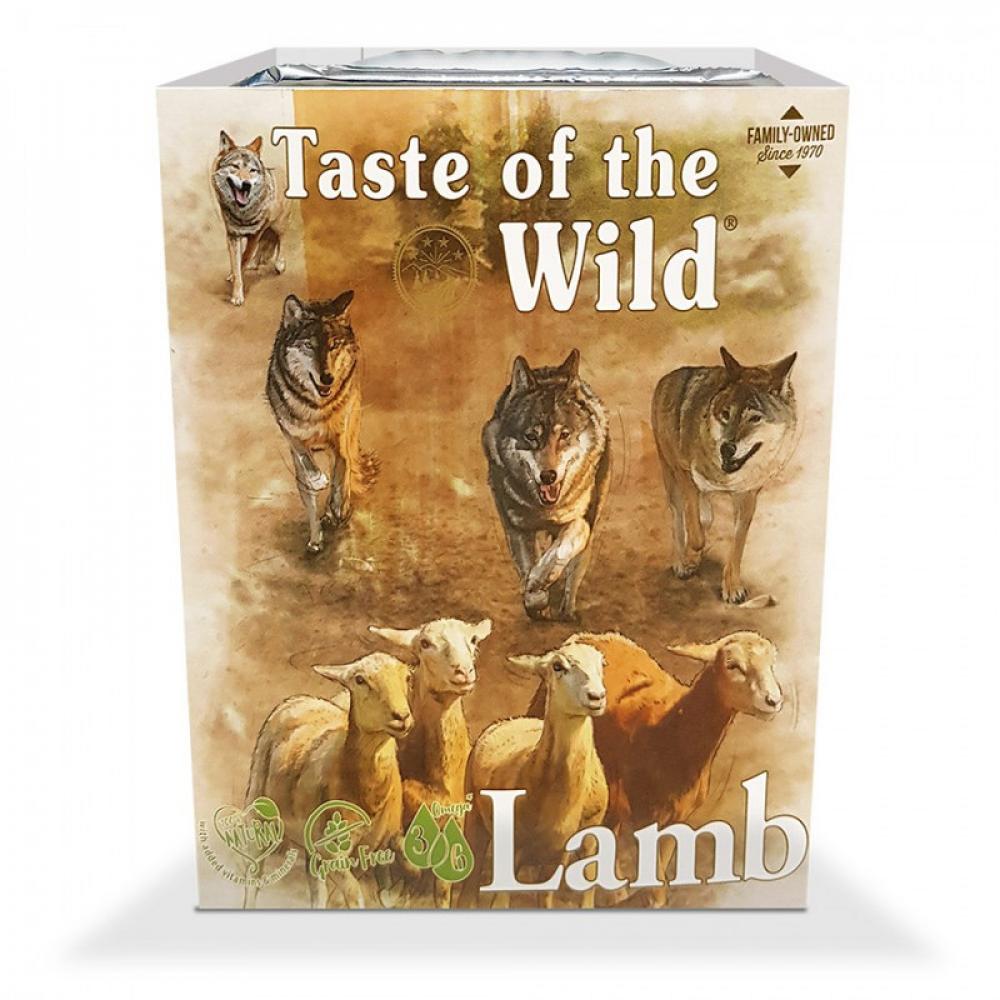 Taste of The Wild Lamb - POUCH - 390g taste of the wild sierra mountain canine 390g