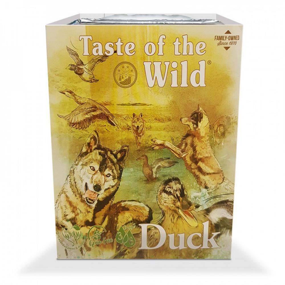Taste of The Wild Duck - POUCH - 390g наклейка маленькая duck and dog 26 с мороженым не вхо