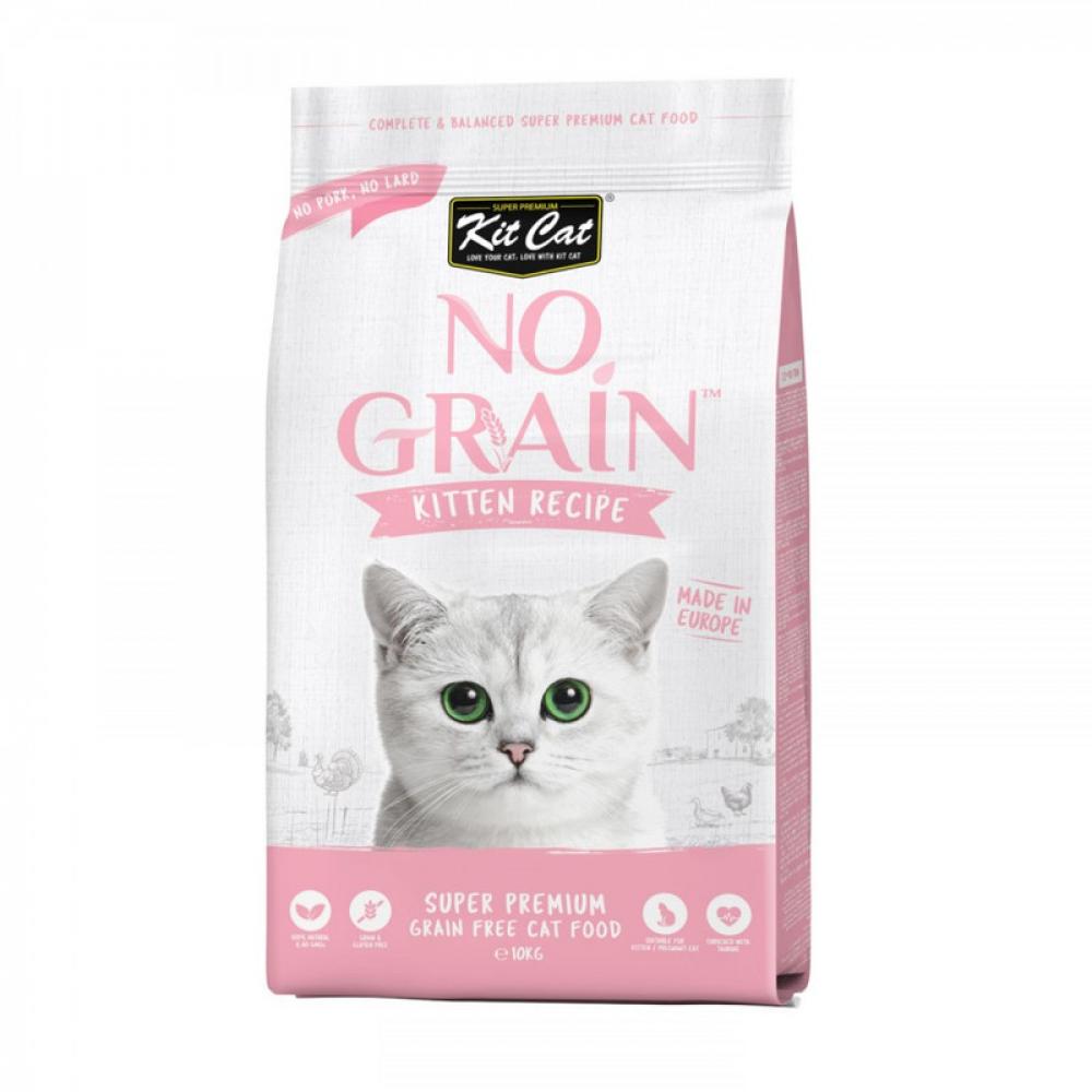 цена KitCat Super Premium Kitten No Grain - Poultry - 1KG