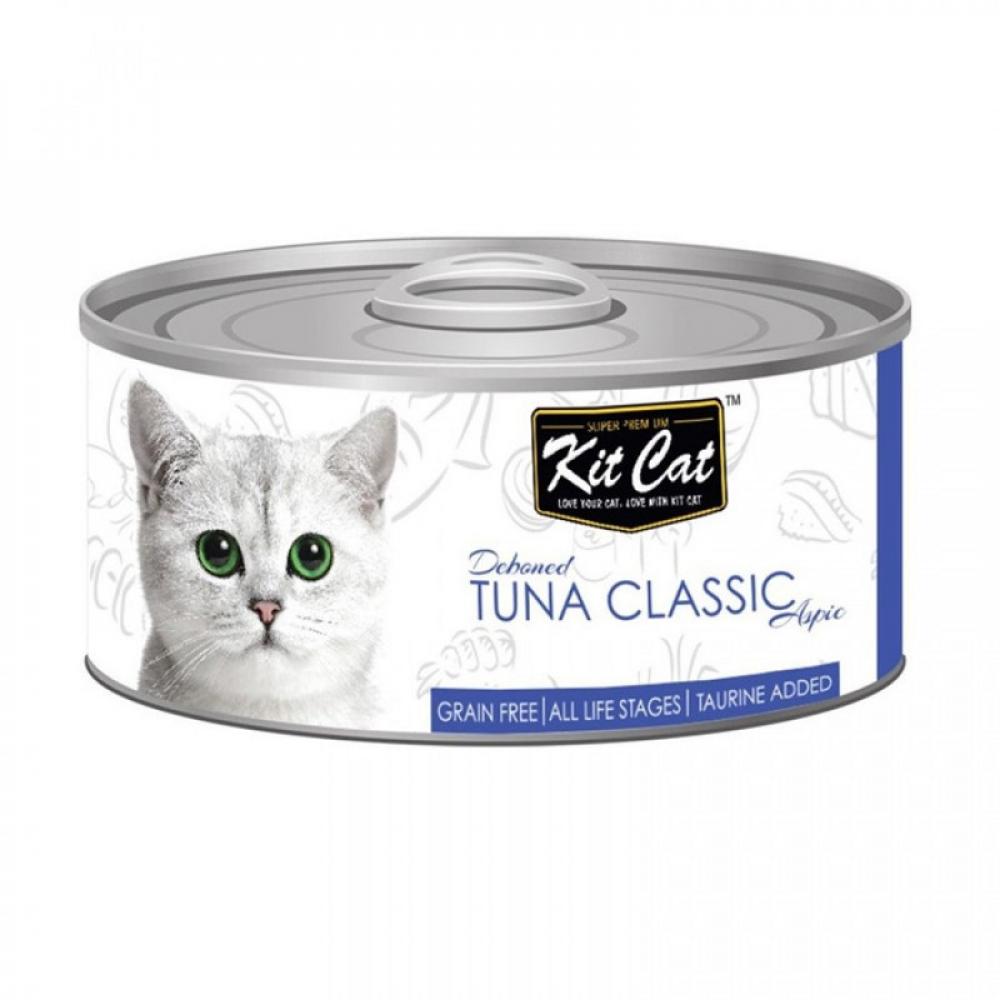 KitCat Cat - Tuna Classic - CAN - 80g kitcat tin tuna