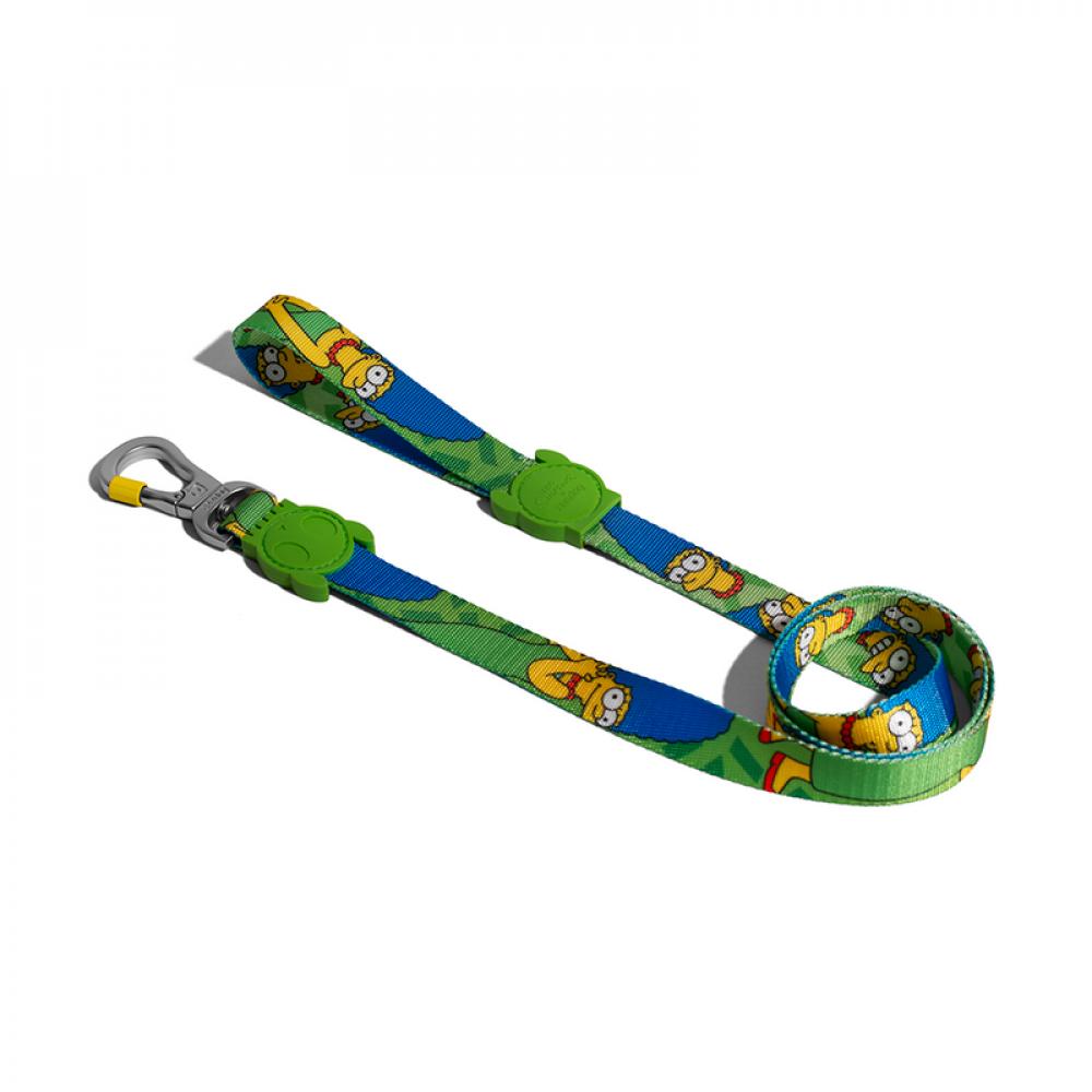 Zee.Dog Marge Simpson Leash - Green - XS 5 meters dog leash automatic retractable nylon dog lead extending puppy walking running leads for small medium dogs pet supplies