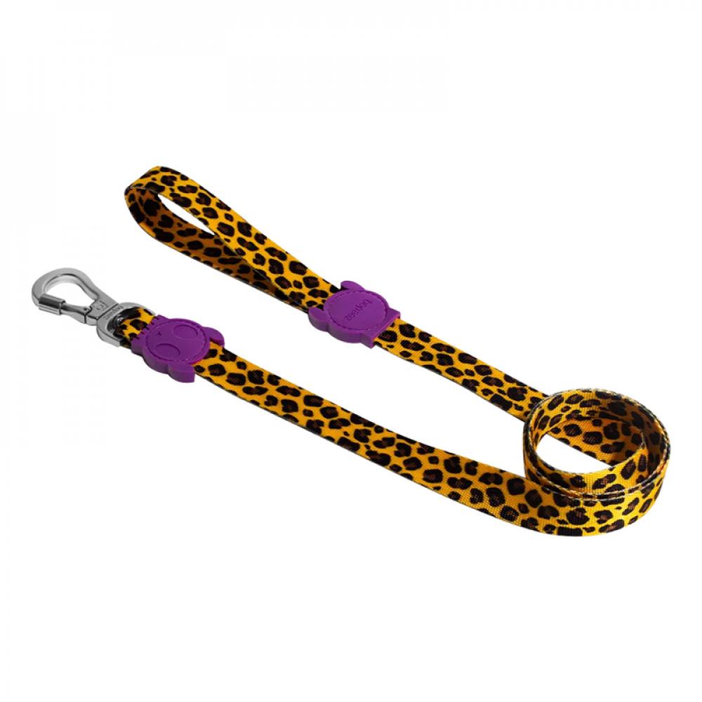 Zee.Dog Honey Leash - Yellowish - S dog harness leash set with pull adjustable puppy cat harness vest french bulldog chihuahua small dog outdoor walking lead leash