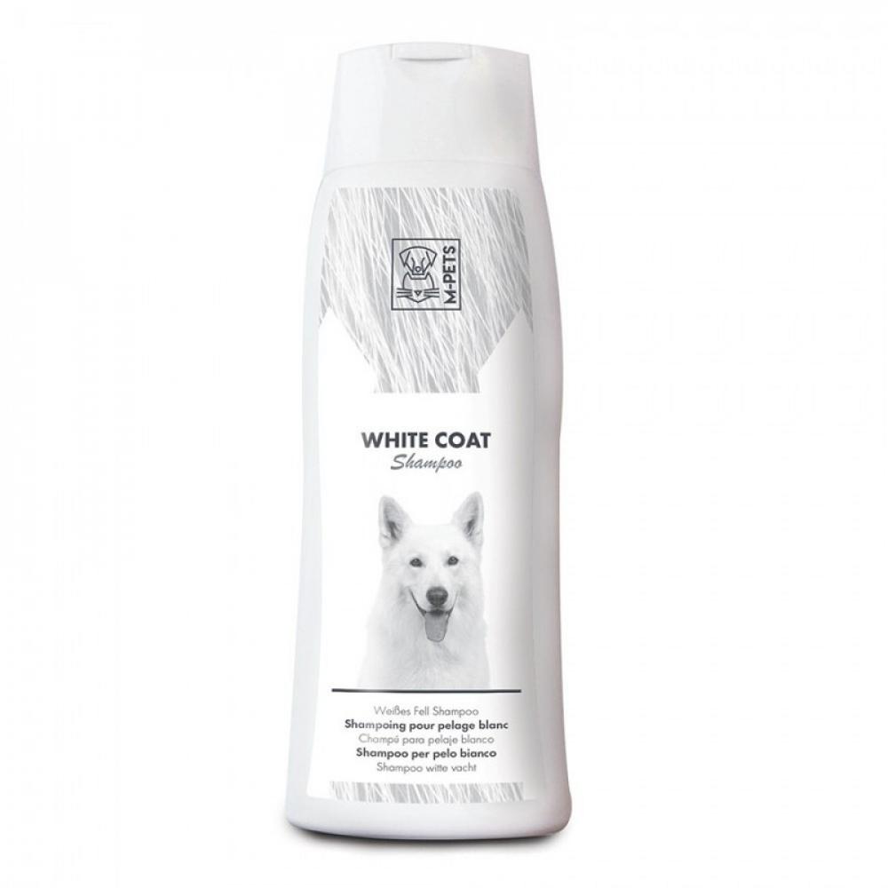 M-Pet White Coat Shampoo - 250ml beaphar shampoo aloe vera white coat blue 250ml