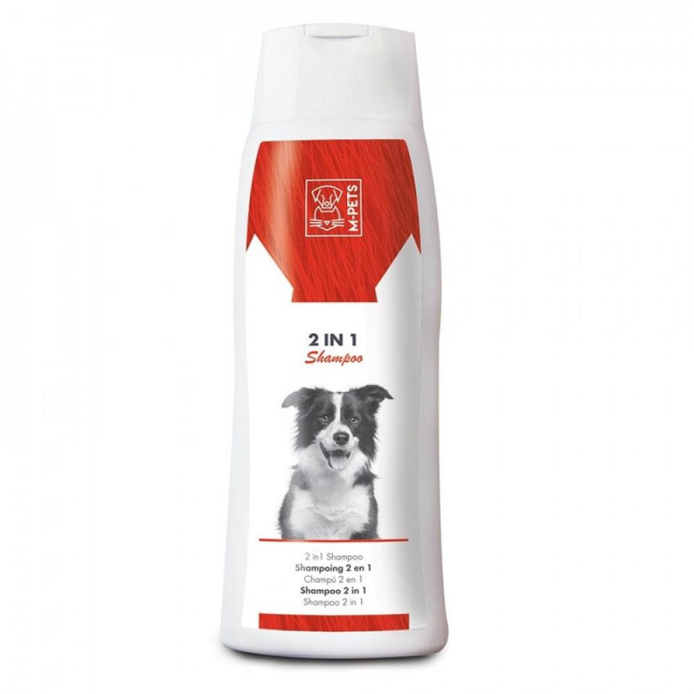M-Pet 2 in 1 Shampoo - 250ml all in 1 pet shampoo glove oatmeal 1glove