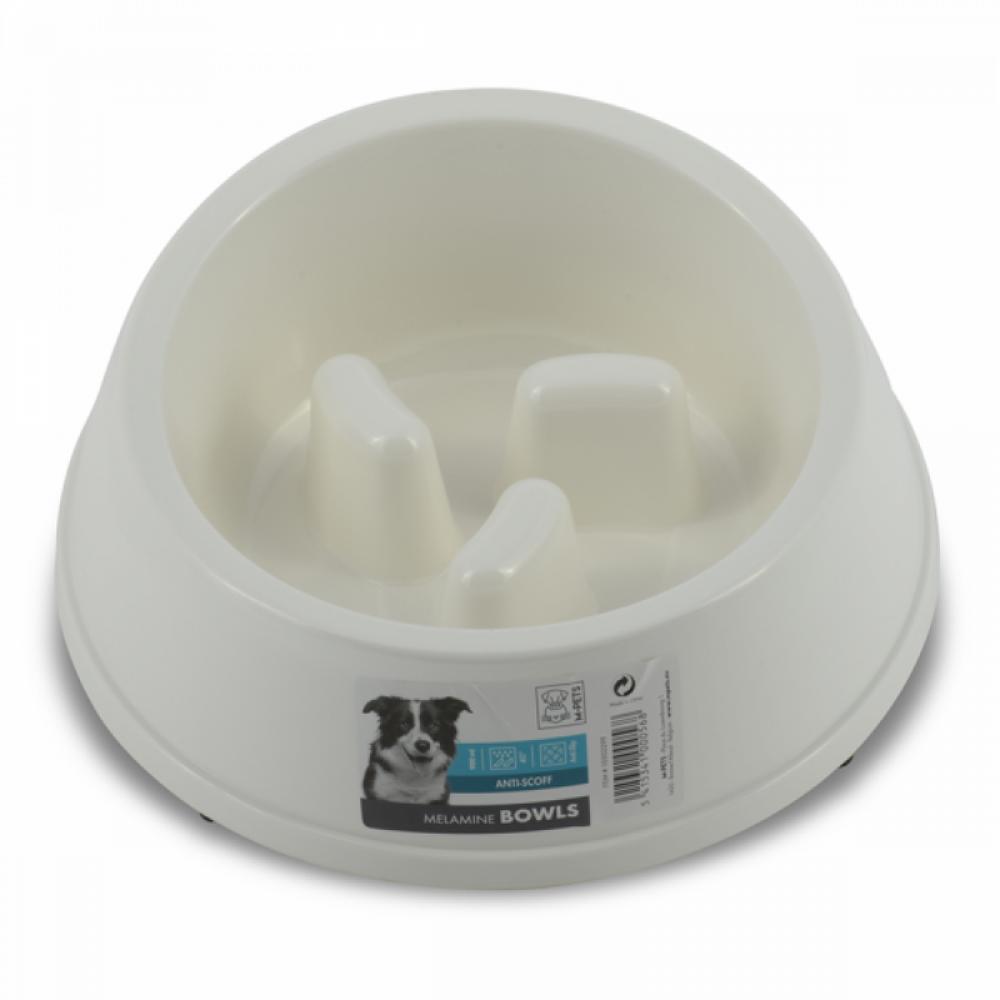 M-Pet Melamine Bowl - Anti-Harry - 900ml - L m pets yumi smart bowl white